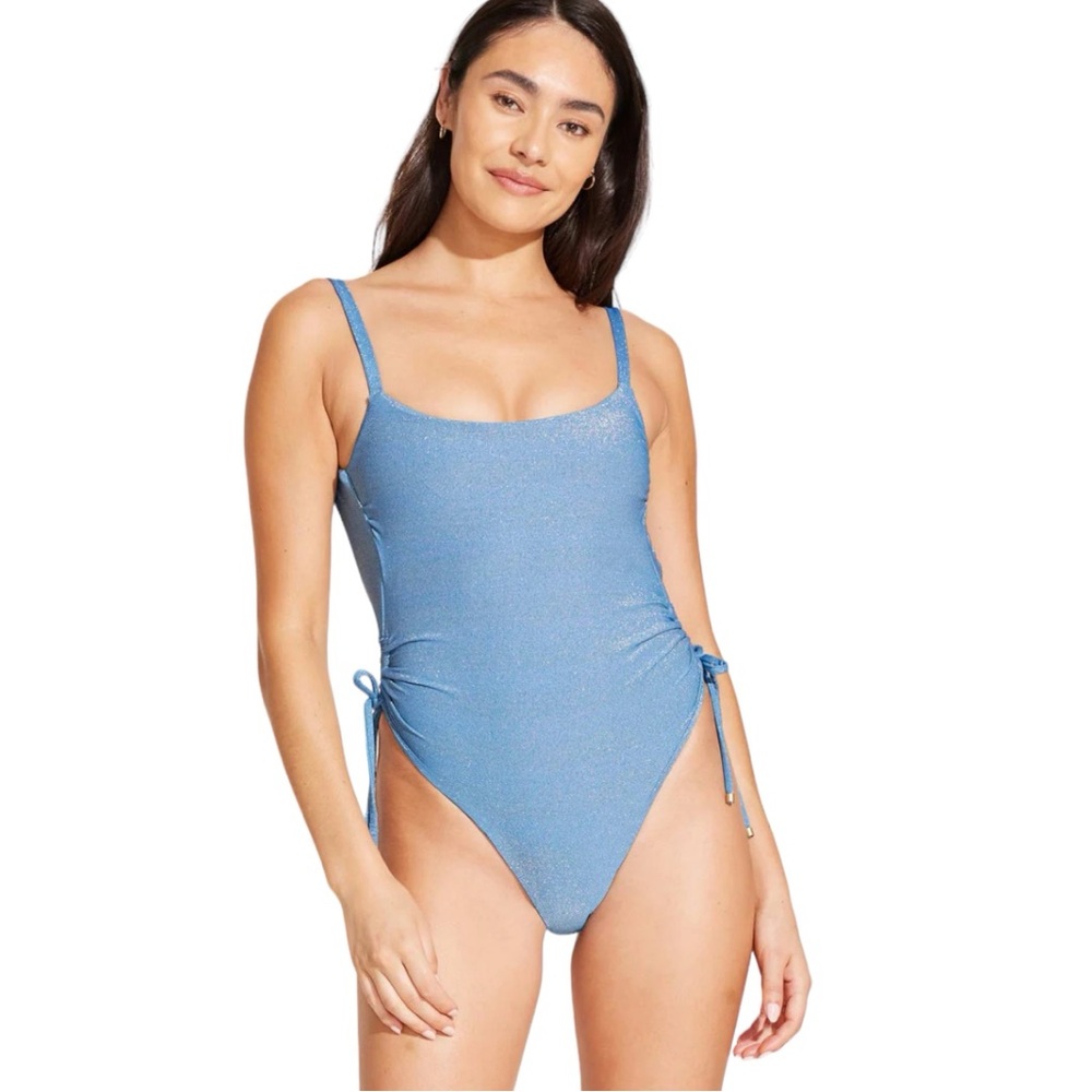 Vitamin A Blue One Piece Swimsuit